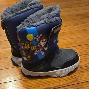 Paw Patrol Kids Snow Boots - Blue and Gray